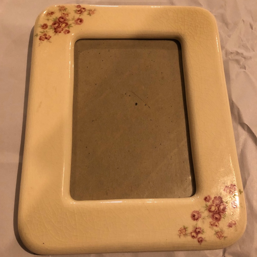 Floral Ceramic Frame 5x7